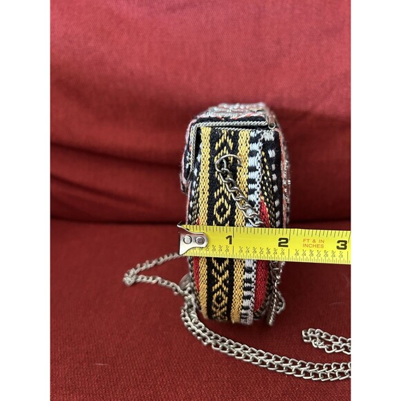Boho Small Purse With Decorative Coin Embellishments - Picture 8 of 8